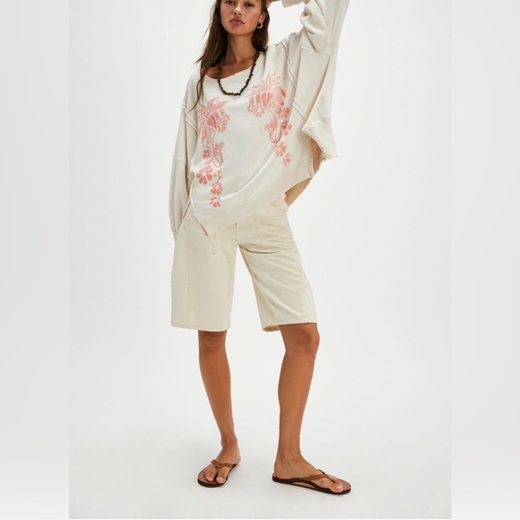 NWOT We The Free Graphic Camden In Floral Combo - Picture 3 of 4